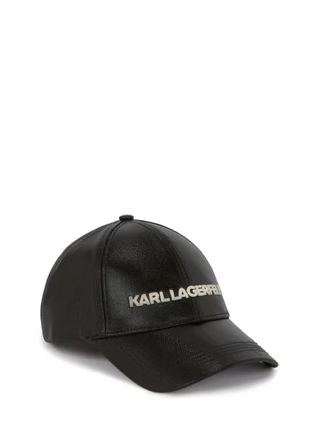 Karl Lagerfeld Čiapka Essential piesková čierna