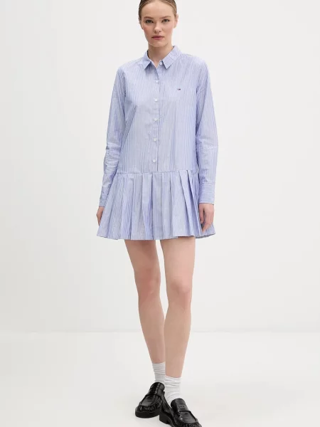 Tommy Jeans sukienka niebieska