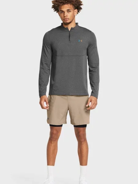 Безшовна спортивна кофта Under Armour сіра