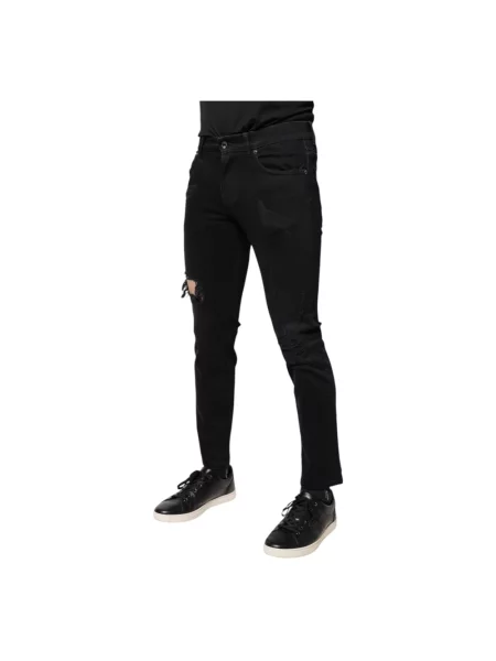 Jeansy Dolce And Gabbana czarne