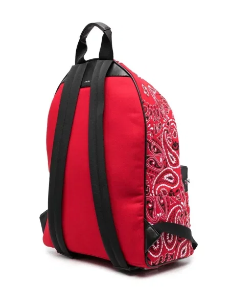 Rucsac Amiri cu broderie roșu