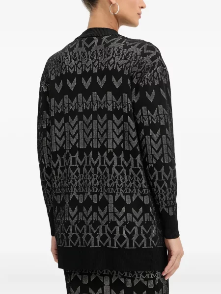 Cardigan Guess cu autograf negru