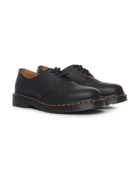 Półbuty Dr. Martens klasyczne z twillu czarne
