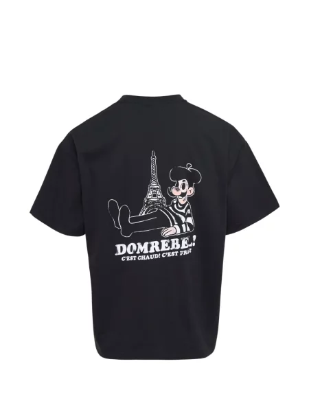 Μπλούζα Domrebel με σχέδιο μαύρο