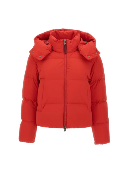 Kurtka puchowa Woolrich czerwona