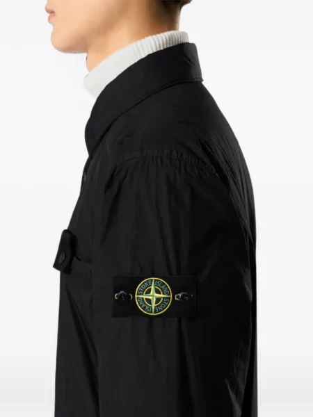 Geacă Stone Island cu strasuri negru
