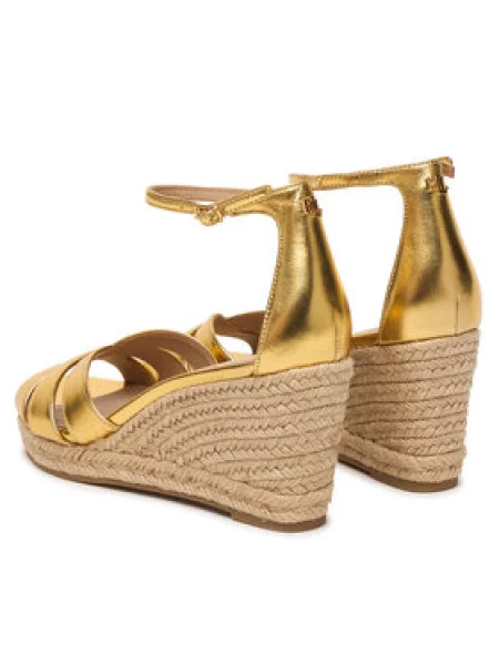 Espadrilės LAUREN RALPH LAUREN Nellie auksinė