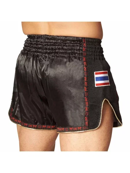 Spodenki bokserskie Leone bangkok kick-thai czarne