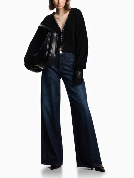 Прямі джинси Emporio Armani синій