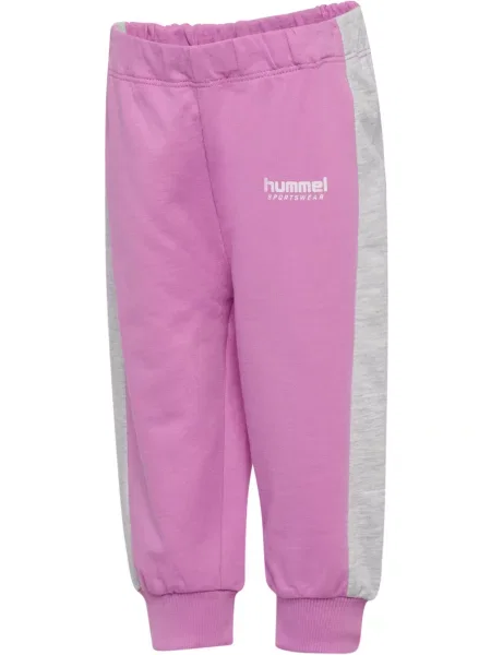 Spodnie dresowe dla dzieci Hummel Mini Loose fioletowe
