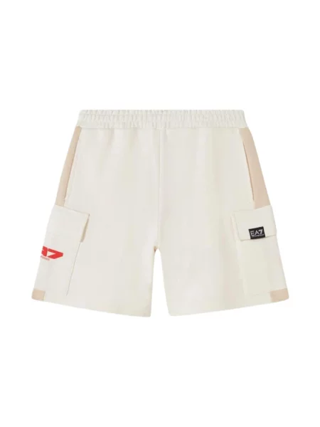 Emporio Armani Kalhoty EMPORIO ARMANI kids BERMUDA FELPA BERMUDA' béžová