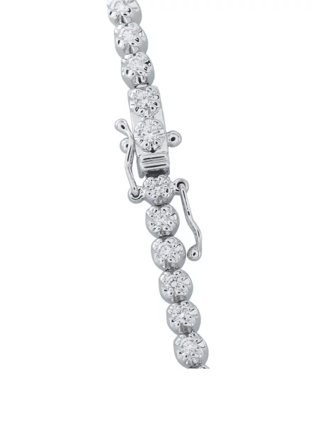 Diamant colier Lb Exclusive argintiu