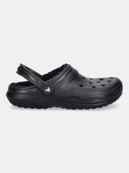 Crocs Šľapky Classic Lined Clog čierna