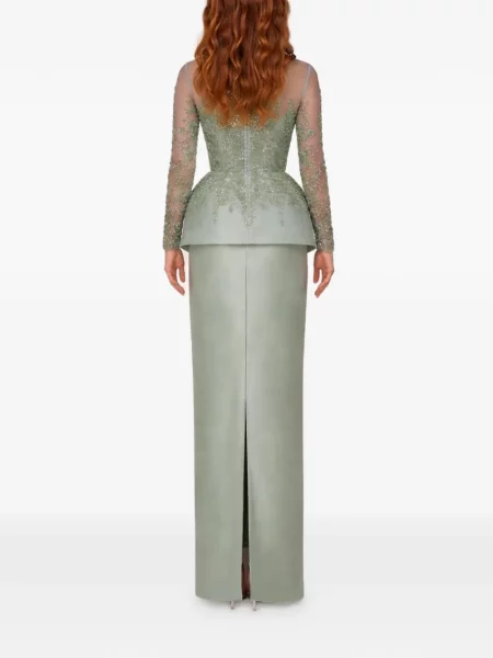 Rochie maxi Rami Al Ali verde