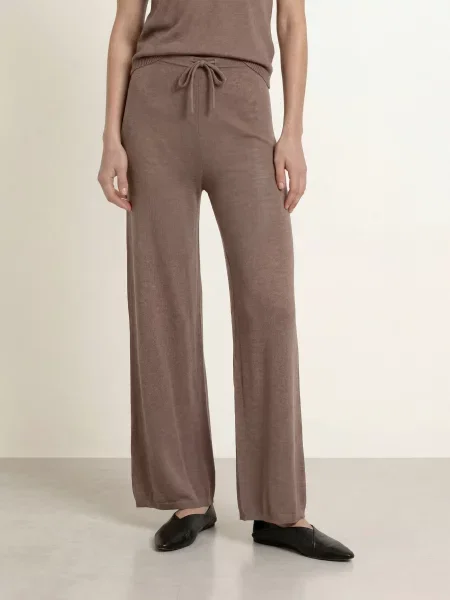 Inwear Pletené Kalhoty Devaiw hnědá