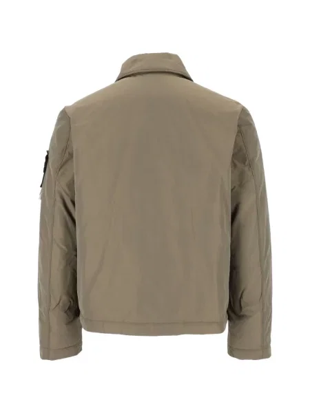 Geacă Stone Island cu strasuri verde