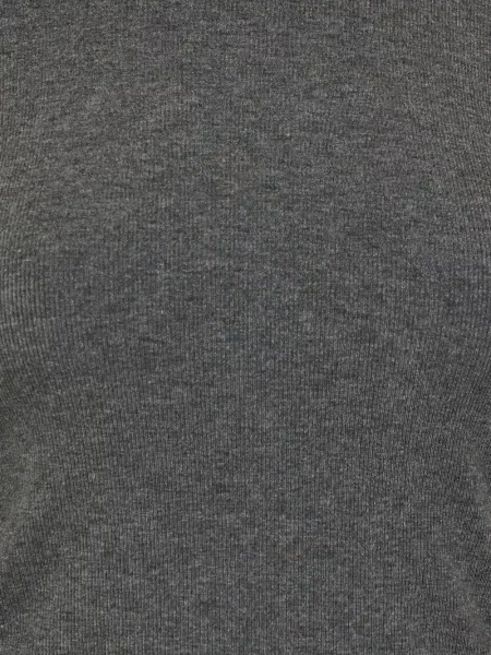 Lung tricou Frame gri