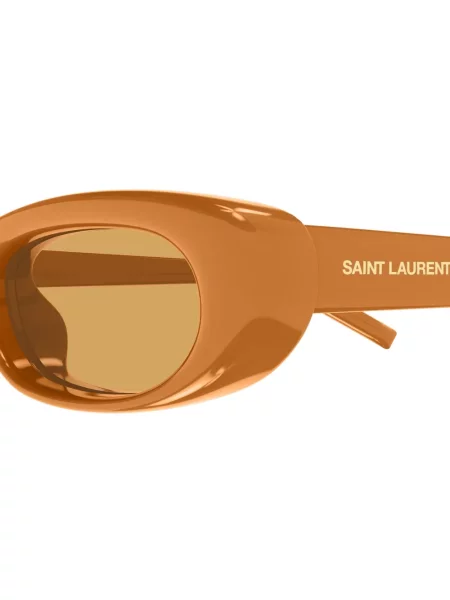 Ochelari de soare Saint Laurent Eyewear portocaliu
