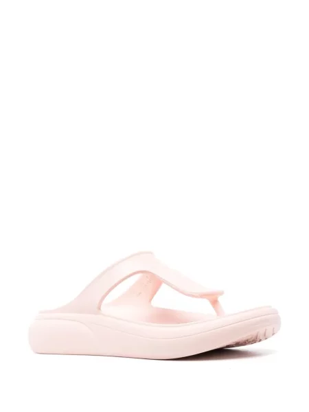 Sandale Stuart Weitzman cu vârf deschis slip-on roz