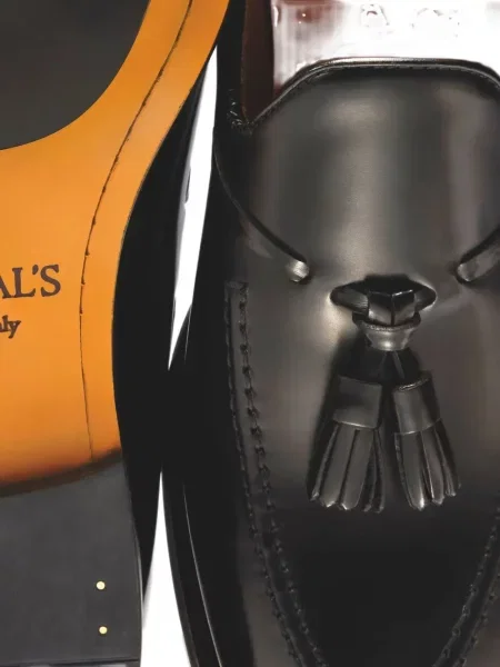 Pantofi loafer Doucal's din piele negru