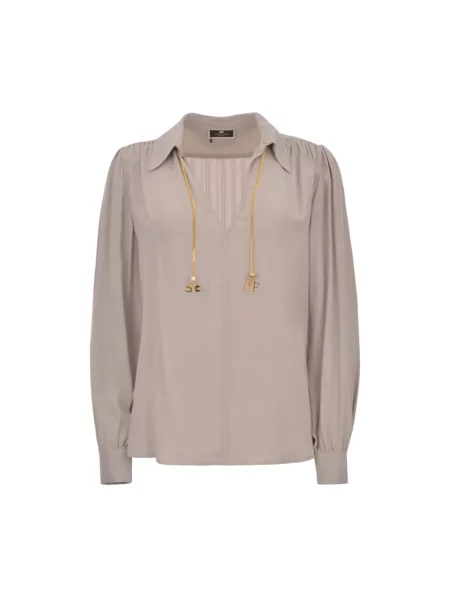 Bluzka Elisabetta Franchi szara