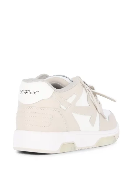 Sneakerși Off-white business alb