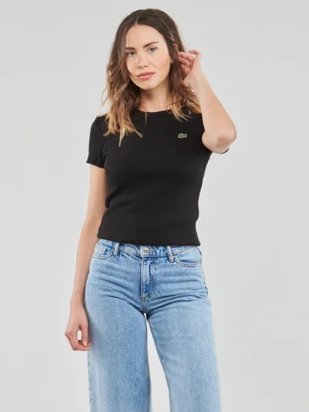 Lacoste Póló Regular Fit fekete