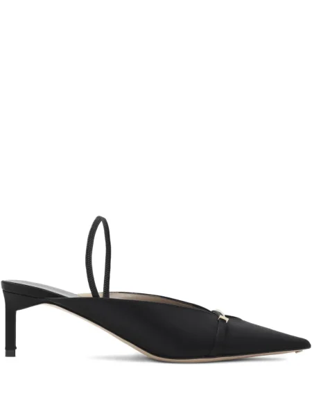 Papuci tip mules Tom Ford negru