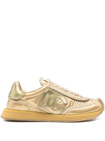 Sneakerși Dolce & Gabbana auriu