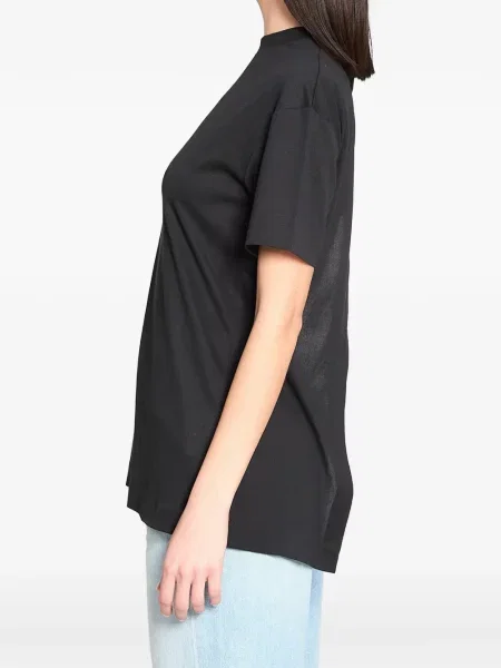 Tricou Jacquemus cu spatele deschis negru