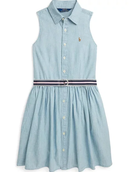 Polo Ralph Lauren Dívčí šaty modré
