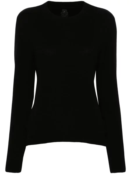 Pulover Teddy Cashmere din cașmir teddy negru