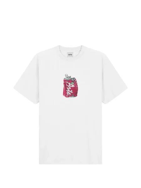 Tricou Arte Antwerp cu imagine alb