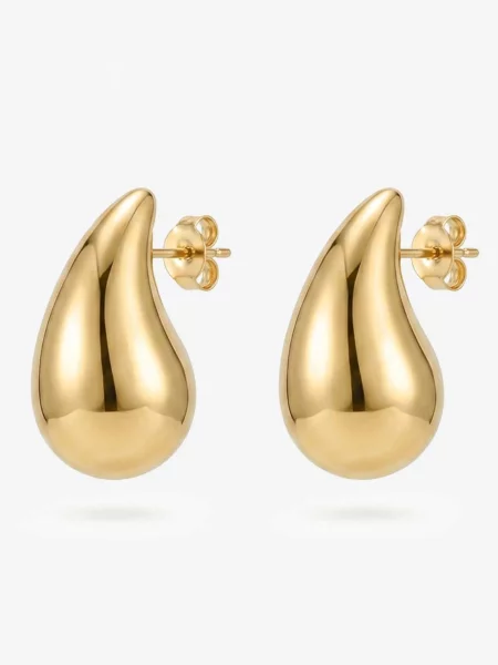Alster Herz Fülbevalók Waterdrop arany