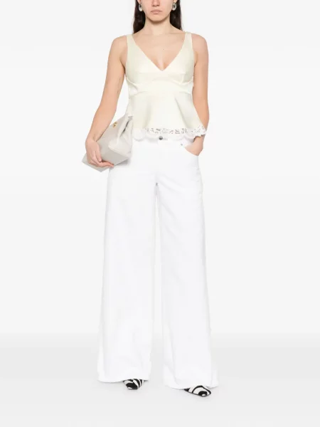 Blugi Stella Mccartney alb