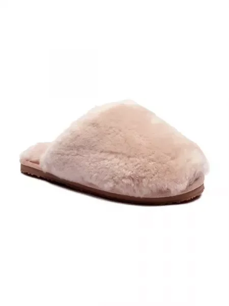 MOU De lână papuci de casă CRISS roz