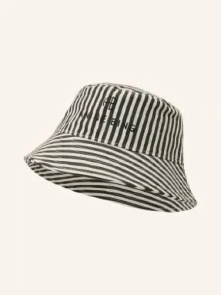Anine Bing Klobouček Typu Bucket Hat Nicks / světle šedá černá