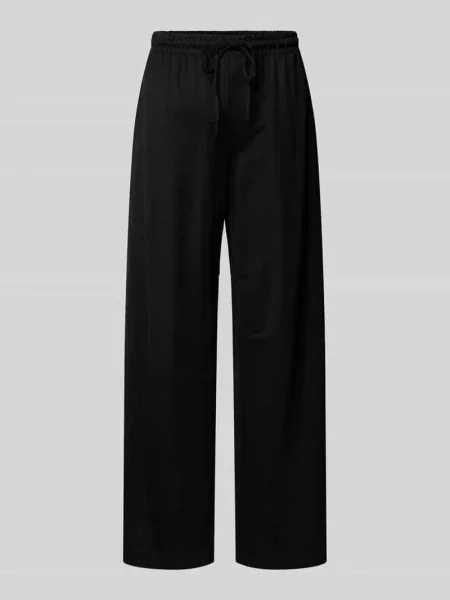 Spodnie o kroju loose fit o szerokości z mieszanki model JANY' Only czarne