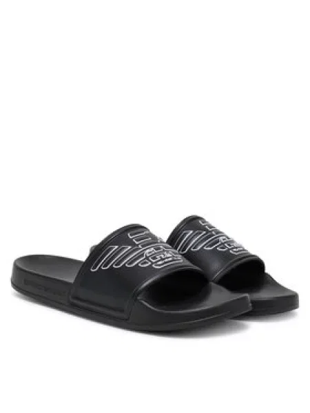 Pantofle Emporio Armani černé