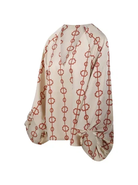 Bluză By Malene Birger cu imagine cu imprimeu geometric