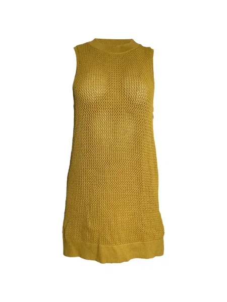 Top Jason Wu tricotate galben