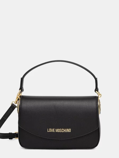 Geanta crossbody Love Moschino negru