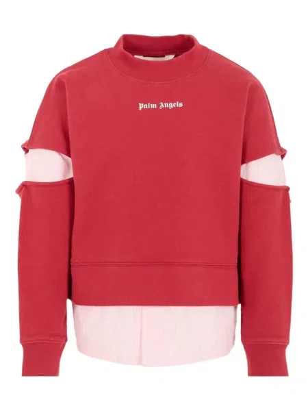 Top dziecięcy Palm Angels czerwony
