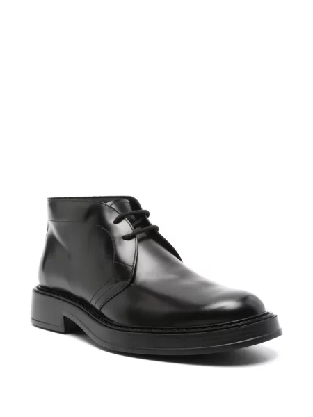 Ghete desert Tod's din piele negru