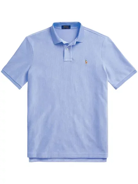 Pletené zateplené tenisky Polo Ralph Lauren se vzorem rybí kosti modré