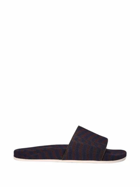Pletené bačkory Missoni modré
