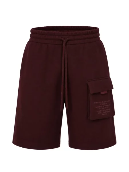 Pantaloni scurți cargo Dolce & Gabbana cu imagine maro