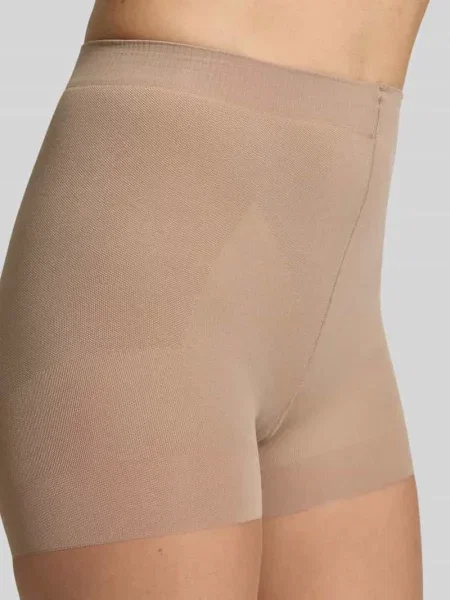 Przezroczyste rajstopy z elastycznym pasem Magic Bodyfashion beżowe