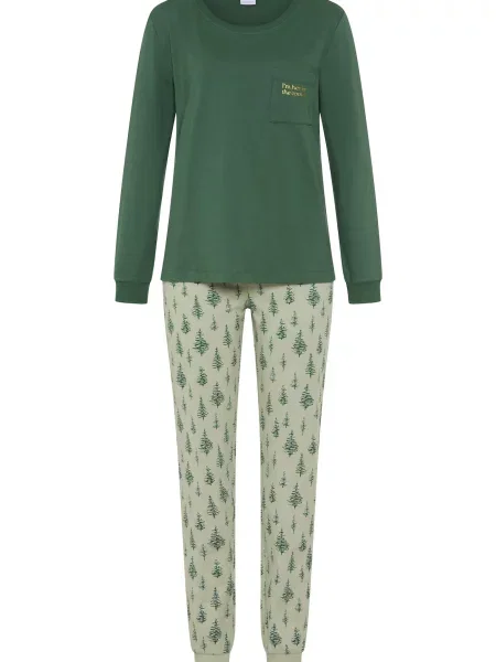 LASCANA Pijama auriu deschis verde