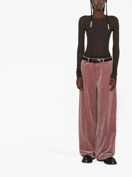 Plačiakojis kelnės Dsquared2 rožinė